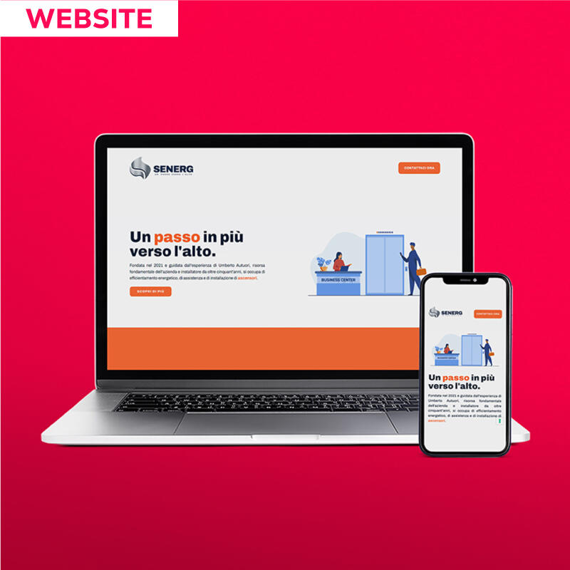 Christian Nasti Design | Senerg SRLS Landing Page